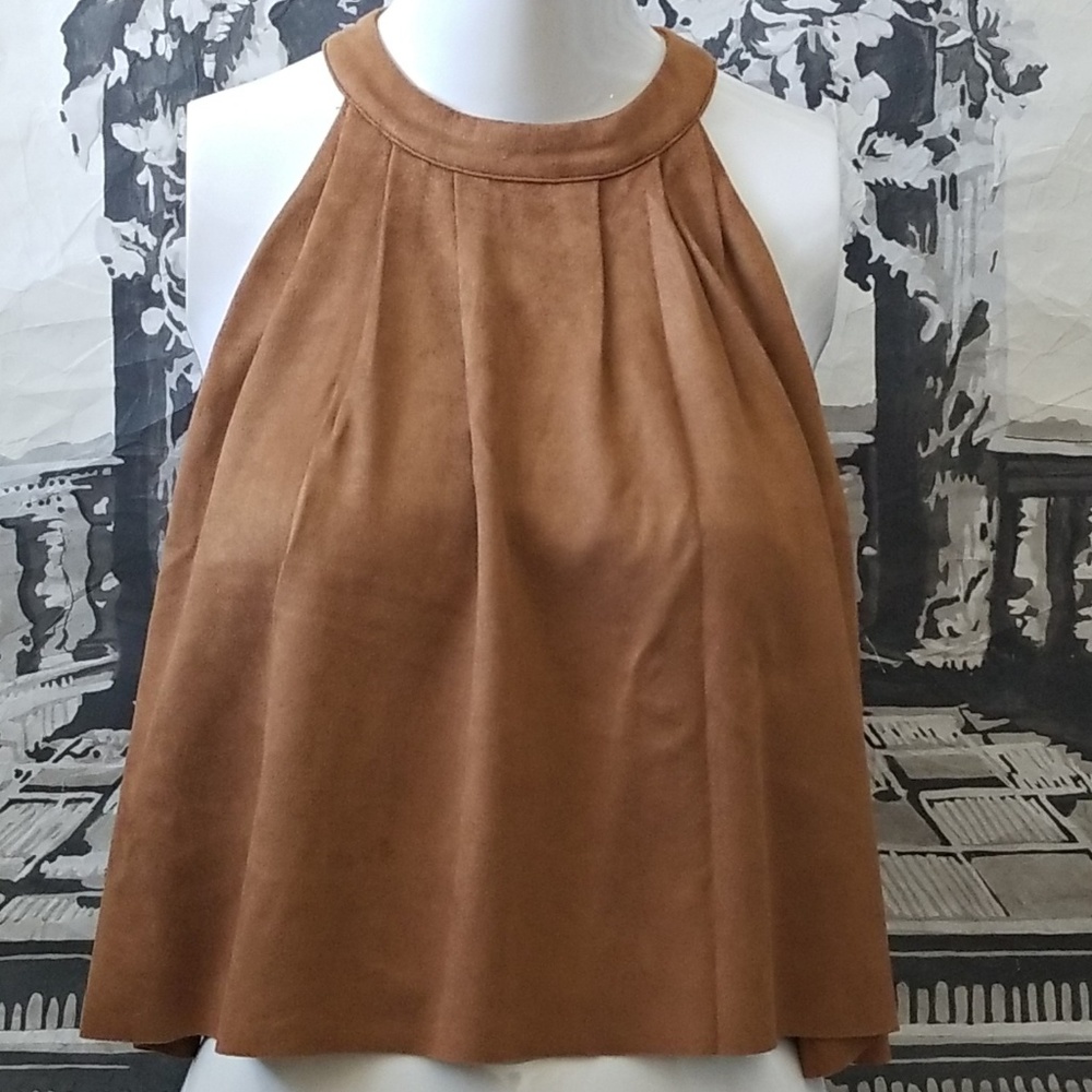Sage the Label Crop Top - Picture 1 of 5